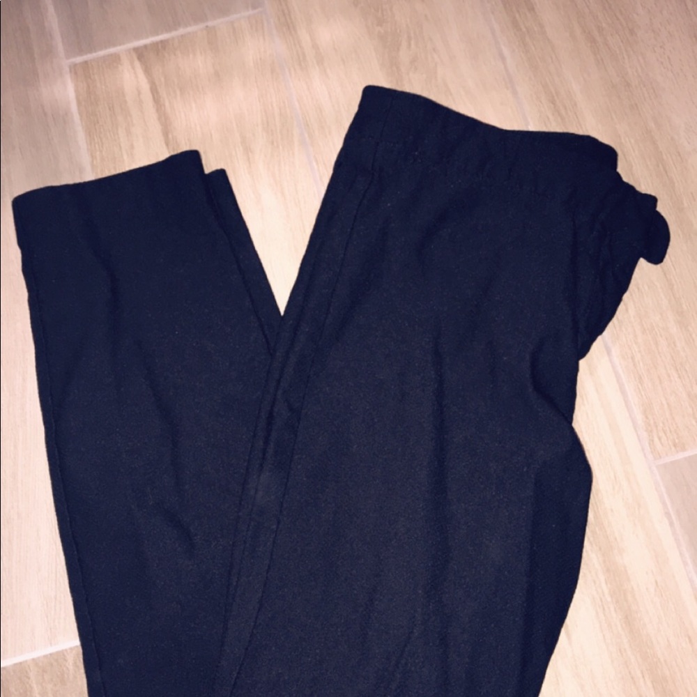 Black work dress pants